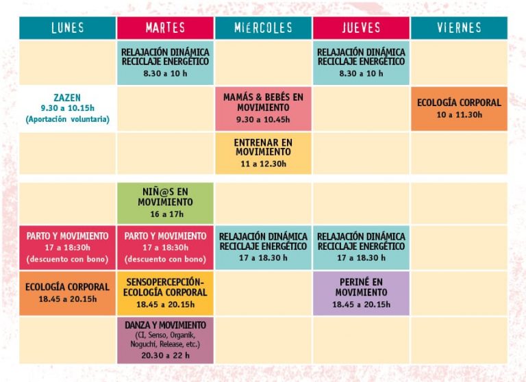 Horarios de primavera!